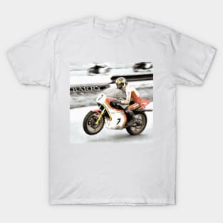 Barry Sheene, Moto GP Legend Motorbike Racer Champion T-Shirt